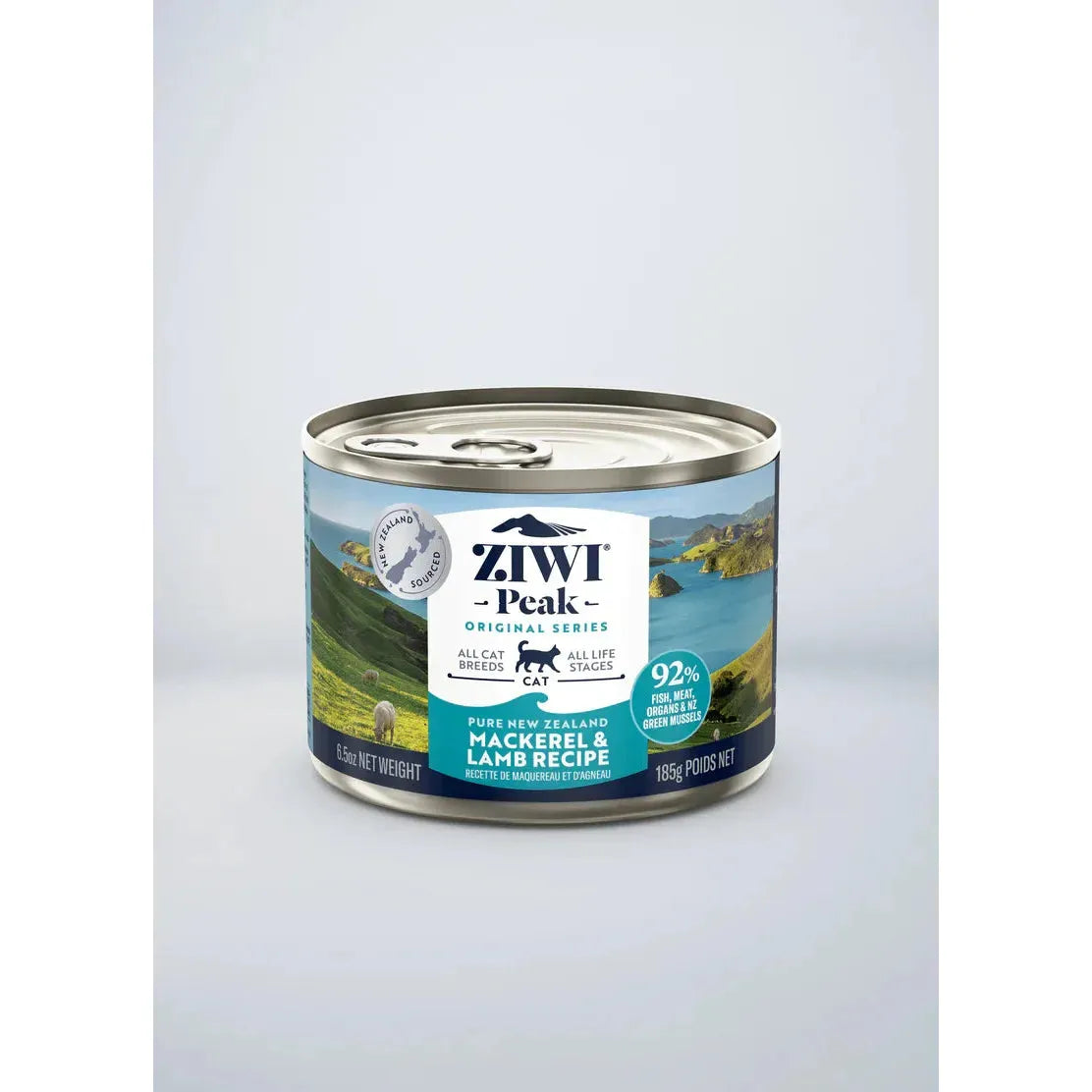 ZIWI Peak Cat Wet Food Cans Mackerel and Lamb Recipe
